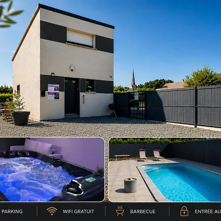 Rozanna Avec Acces Piscine Et Jacuzzi Casa de Férias *